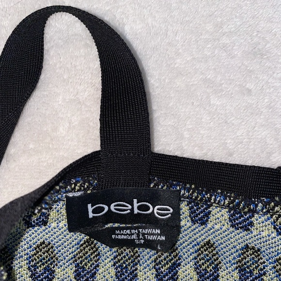 BEBE Corset Zip-Up Crop Top Tank - Picture 5 of 5